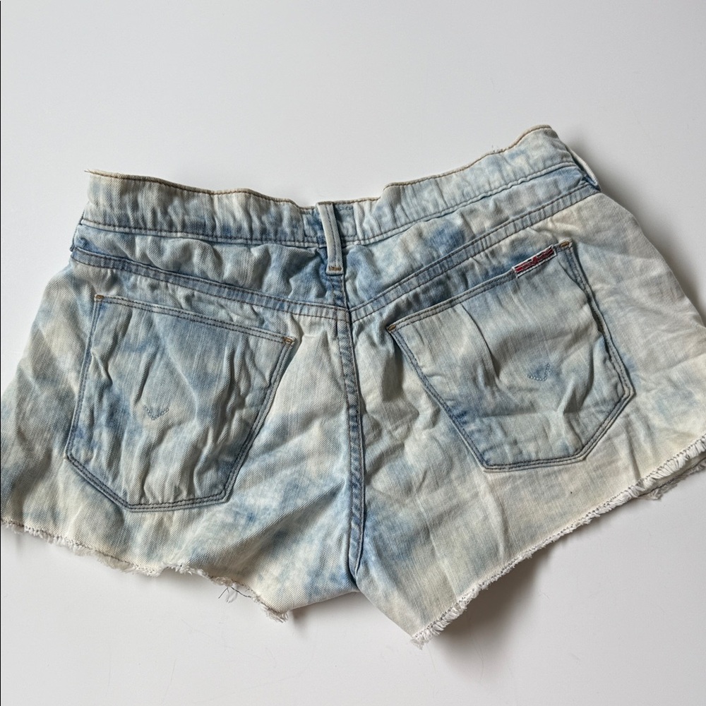 Hudson Jeans Light Blue Denim Shorts - Picture 2 of 3